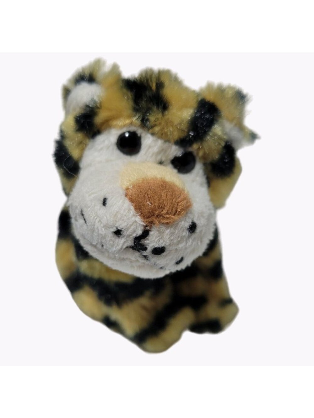 Wishpets Zooite Tiger 3 inch Mini Plush Striped Big Cat Stuffed Animal Toy